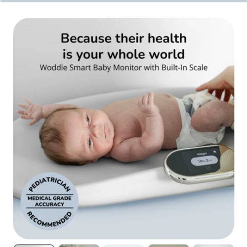 Woddle Baby – Changing Pad + Scale