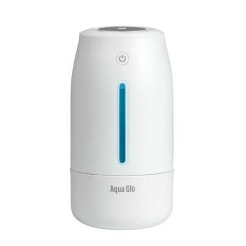 Airvana - AG250HUM-V2-W Personal, Portable Humidifier – Ultrasonic Cool Mist Output with Built In Rechargeable Battery – Up to 5 Hours of Use - White