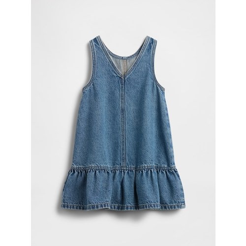 babyGap Ruffle Denim Jumper