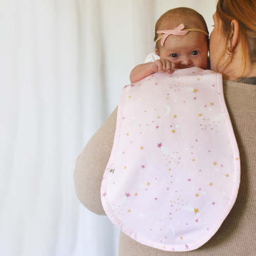 Twinkle Organic Cotton Burp Cloth | Snuggle Hunny