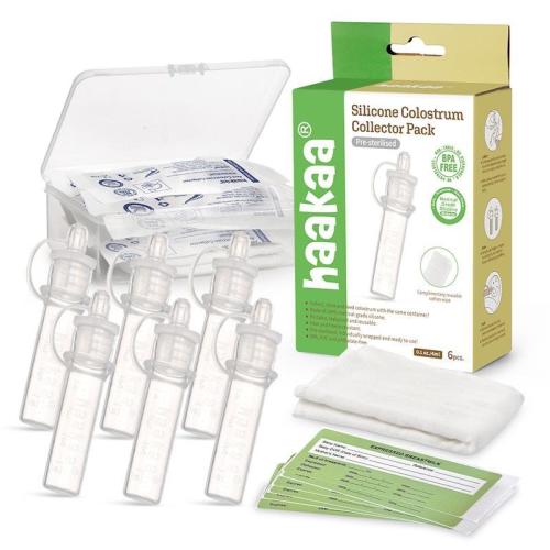 Buy Haakaa Silicone Colostrum Collector Set Pre Sterilised 6Pack online at Chemist Warehouse