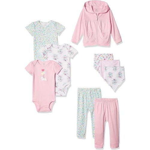 Carter's Baby Girls' 9-piece Basic Gift Set