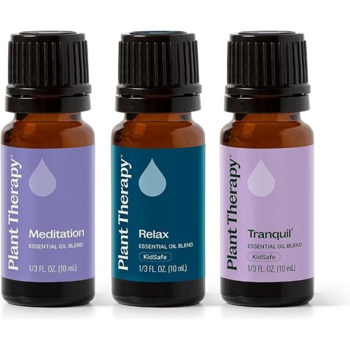 Plant Therapy Relaxation Essential Oil Blend Set