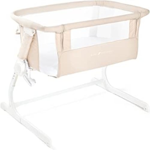Baby Delight Beside Me Dreamer Bassinet | Bedside Sleeper & Baby Bassinet | 6-Position Height Adjustment | Organic Oat