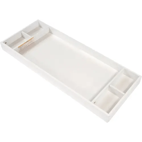 dadada Baby Changing Tray – 48" Universal Changing Table Topper for Dressers – Pairs with Austin, Central Park, and Lala (Big 6-Drawers) - Fits Standard Changing Pad – Sturdy & Easy to Assemble