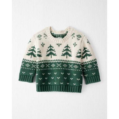Baby Organic Cotton Fair Isle Sweater Knit Pullover - Little Planet | Carter's