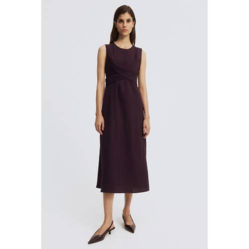 MAMA NURSING DRESS WITH TIES AT BACK