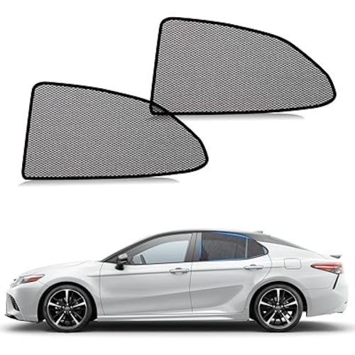 ZATOOTO Car Window Shades Camry 2018-2024 for Rear Window 2Pack car Shades for Back Windows Baby & Pet | Blocks 99% UV Rays & Heat | Breathable Mesh for Privacy & Bug Protection | Camping & Travel