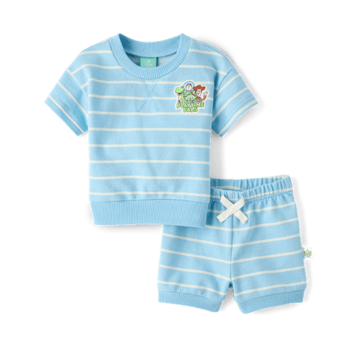 Baby Boys Toy Story™ Striped 2-Piece Outfit Set - Multi