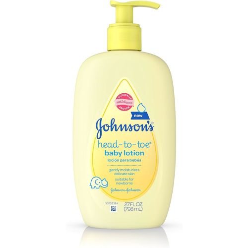 Johnson's Head-to-Toe Baby Lotion, 27 Fluid Ounce
