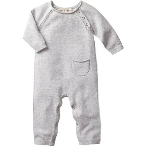 Baby Raglan Sweater Romper, 3-6M