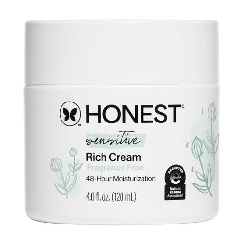 The Honest Company Rich Cream, Hypoallergenic, EWG Verified, Fragrance-Free