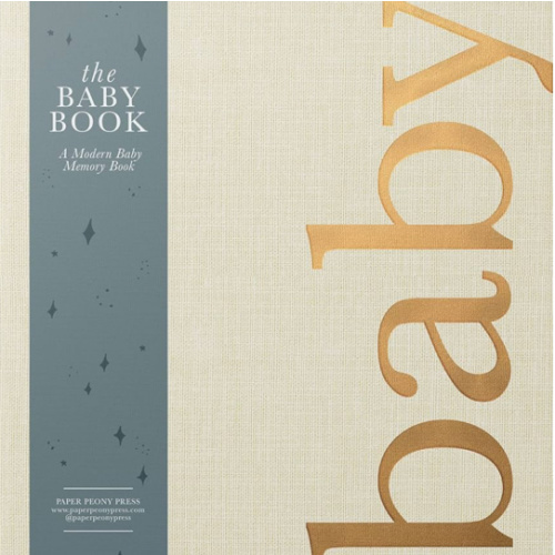 The Baby Memory Book: Beautiful Modern Baby Book and Scrapbook for Baby's First Years to Track Special Moments, Milestones and Growth from Pregnancy to First 5 Years