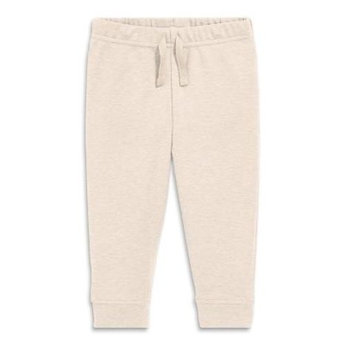 Primary Baby Organic Pant In Oatmeal Heather Size 0-3 Months