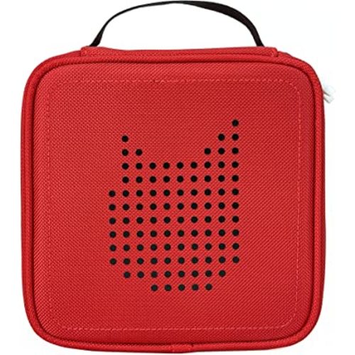 Tonies Carrying Case - Secure Protection for up to 10 Characters - Red