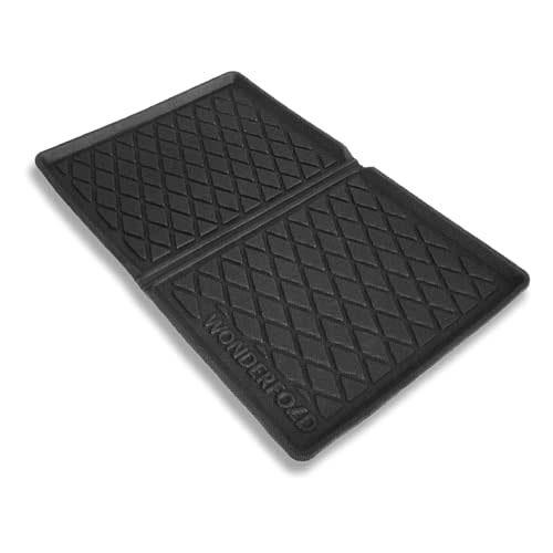 WONDERFOLD All Weather Mat W6 Stroller Wagon Accessory Made from TPE to Protect Wagon from Dirt and Water (Fits Only W6 Models) - 46" Length x 20" Width x 0.75 Height