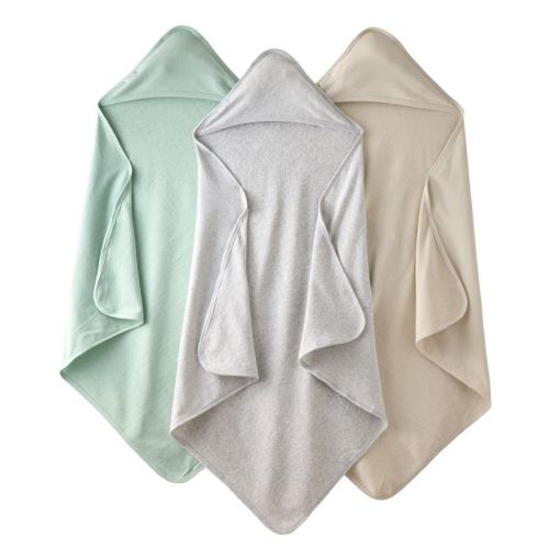 Butterblu HARPER 3-Pack Hooded Towel Seafoam One Size