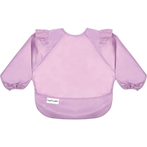 Tiny Twinkle Mess Proof Baby Bib, Cute Full Sleeve Bib Outfit, Waterproof Bibs for Toddlers, Machine Washable, Tug Proof