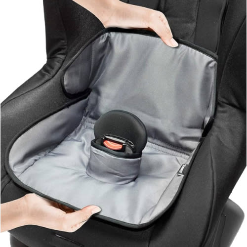 Lynmark® Piddle Pads Car Seat Potty Training Cover - Waterproof Soft Toddler and Baby Car Seat Protector Mat - Travel-Friendly Universal Machine Washable Liner for Spills, Nappy Leaks, Accidents- Grey