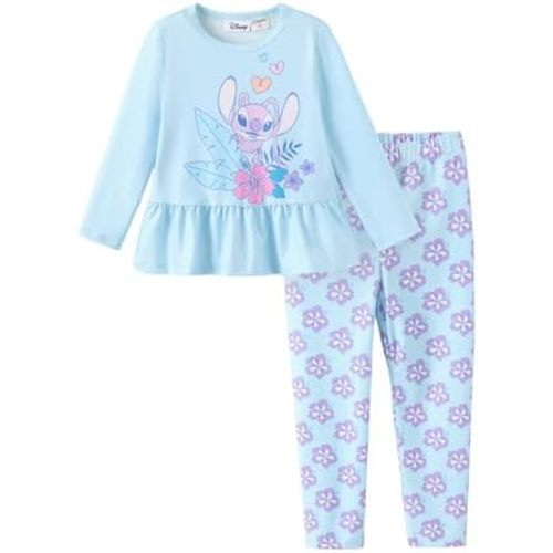 Disney Minnie Mouse Frozen Princess Marvel Toddler Girls Clothes Long Sleeve Sweatshirt + Leggings 2pcs Outfits Set 2-6Y
