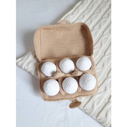 Easter gift egg - 1 pcs,Pretend Play, Kitchen decor, Toy food ,crochet egg, gift for baby, Easter egg, birthday gift, Easter basket toys