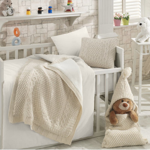 Greyleigh™ Baby & Kids Kingsley 6-Piece Merino Wool Blend Crib Bedding Set & Reviews | Wayfair