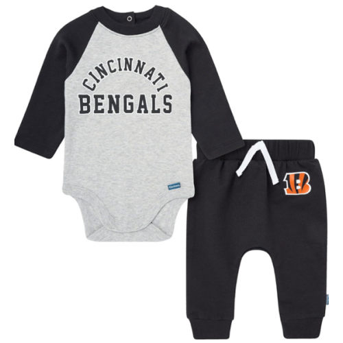 Gerber NFL unisex-baby Nfl Onesie Bodysuit and Jogger Set