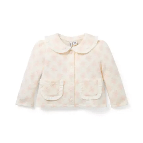 Baby Cream And Sugar Floral Baby Floral Quilted Cardigan by Janie and Jack