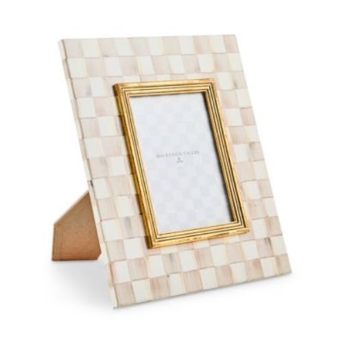Mocha Check Frame, 5" x 7"
