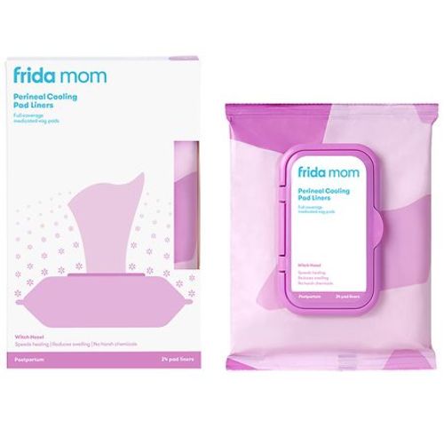 Frida Mom Witch Hazel Perineal Cooling Pad Liners for Postpartum Care