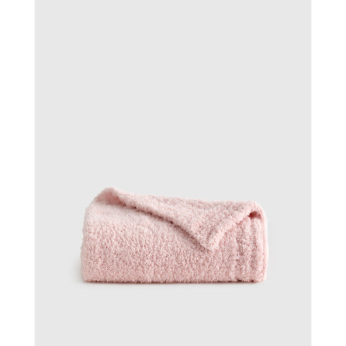 Ultra Cozy Baby Blanket in Soft Pink