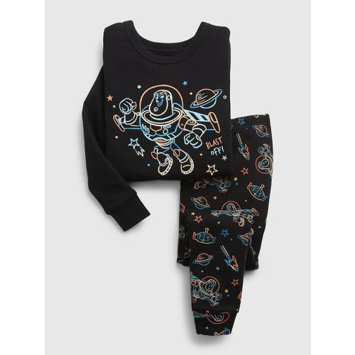 babyGap | Disney Toy Story 100% Organic Cotton PJ Set in true black