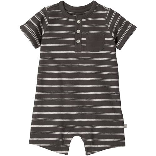 little planet by carter's Unisex Baby Waffle Knit Button-Front Jumpsuit made with Organic Cotton