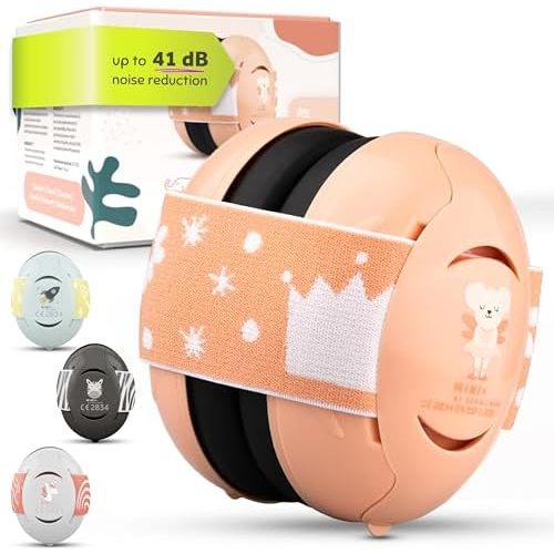 Schallwerk ® Mini+ Baby Ear Muffs – Infant Noise Cancelling Headphones, Toddler Ear Protection, Baby Headphones for Noise