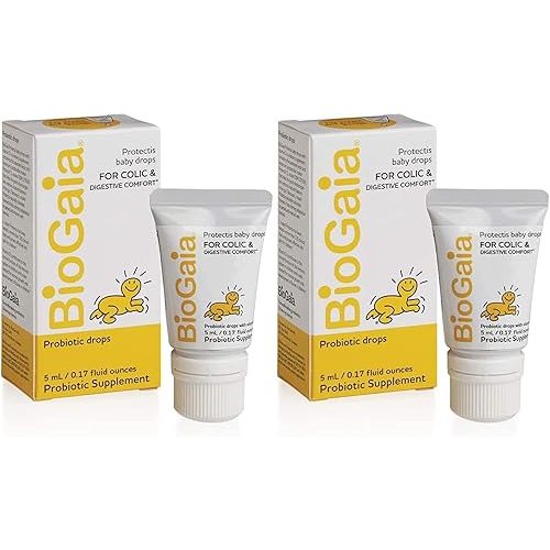 BioGaia Protectis Probiotic Drops for Baby (Children) Colic 5ml Safe & Effective - Pack 2 x 5 ml