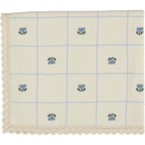 Lisa Jacquard Blanket,  Tulip Jacquard - Bebe Organic | Maisonette
