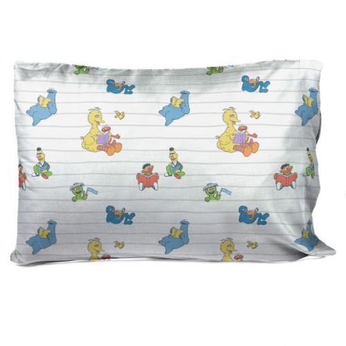 Saturday Park Sesame Street 100% Organic Cotton 2 Pack Pillowcase