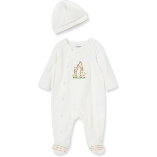 Little Me Footie Pajamas Cotton Baby Sleepwear Boys and Girls Footed Sleeper