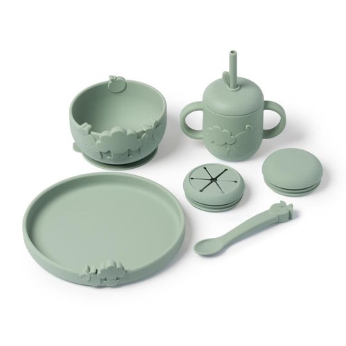 Grow By Annabel Karmel Feeding Set Soft Sage