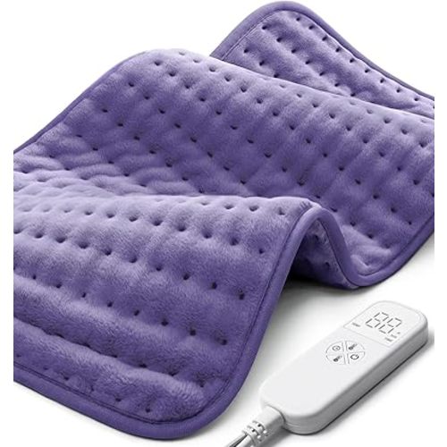 Heating Pad for Pain Relief,Electric Heat Pad for Back Neck Shoulder Cramps