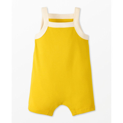 Baby Sleeveless Ribbed Shortie Romper
