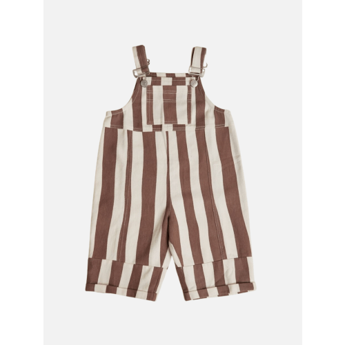 BLYTHE CHOC STRIPE DUNGAREE
