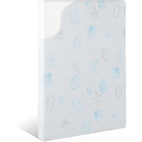 Trifold Pack and Play Mattress 38''x26'', Pack N Play Mattress Portable Baby Mattress for Pack N Play with Washable Cover and Travel Bag