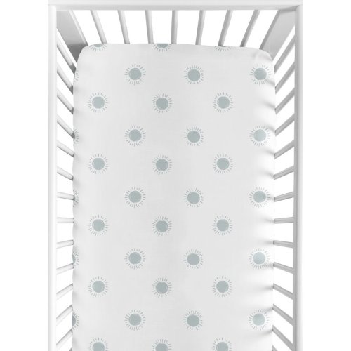 Sweet Jojo Designs Sun Fitted Crib Sheet & Reviews | Wayfair