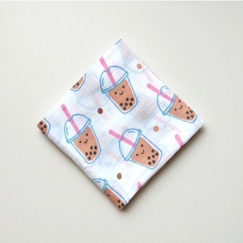 Organic Bamboo Muslin Swaddle Blanket - Boba | The Wee Bean