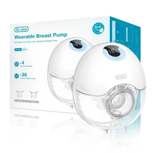 Dr.Isla EB46 Electric Breast Pump, Hands-Free Pumping with 4 - TikTok Shop
