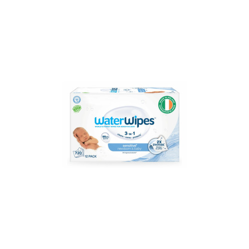 WaterWipes Sensitive Newborn & Baby Wipes Unscented & Hypoallergenic