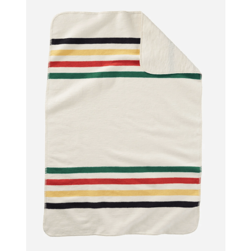 GLACIER ORGANIC COTTON BABY BLANKET