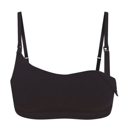 COTTON JERSEY MATERNITY NURSING SCOOP BRALETTE | SOOT