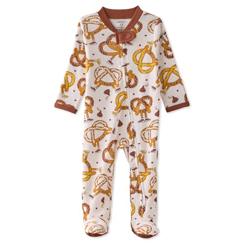 Scout Sleep & Play Baby Pajamas 100% Organic Cotton Footed Two Way Zipper Sleeper Pajamas for Baby Boys
